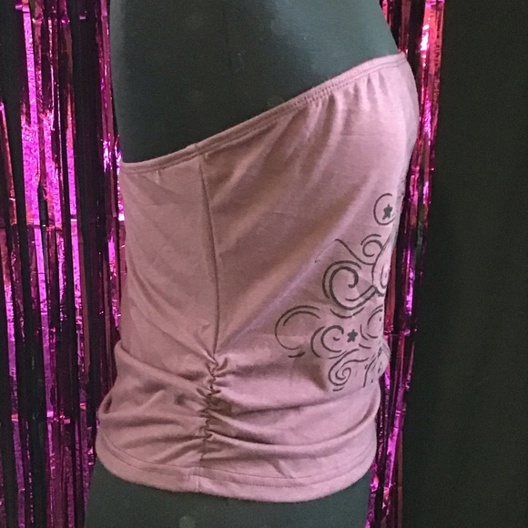 Sun and Moon Graphic Tube Top - Picture 2 of 3